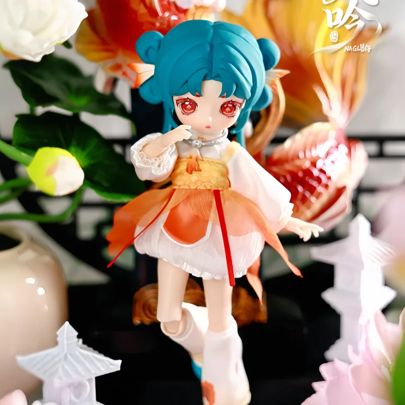 Na stanie Nagi Step Whispering Wind Series Blind Box Mjd 1/12 Kolekcjonerski Model Figurka Akcji Niespodzianka Box Prezent Urodzinowy dla Dziewczynki