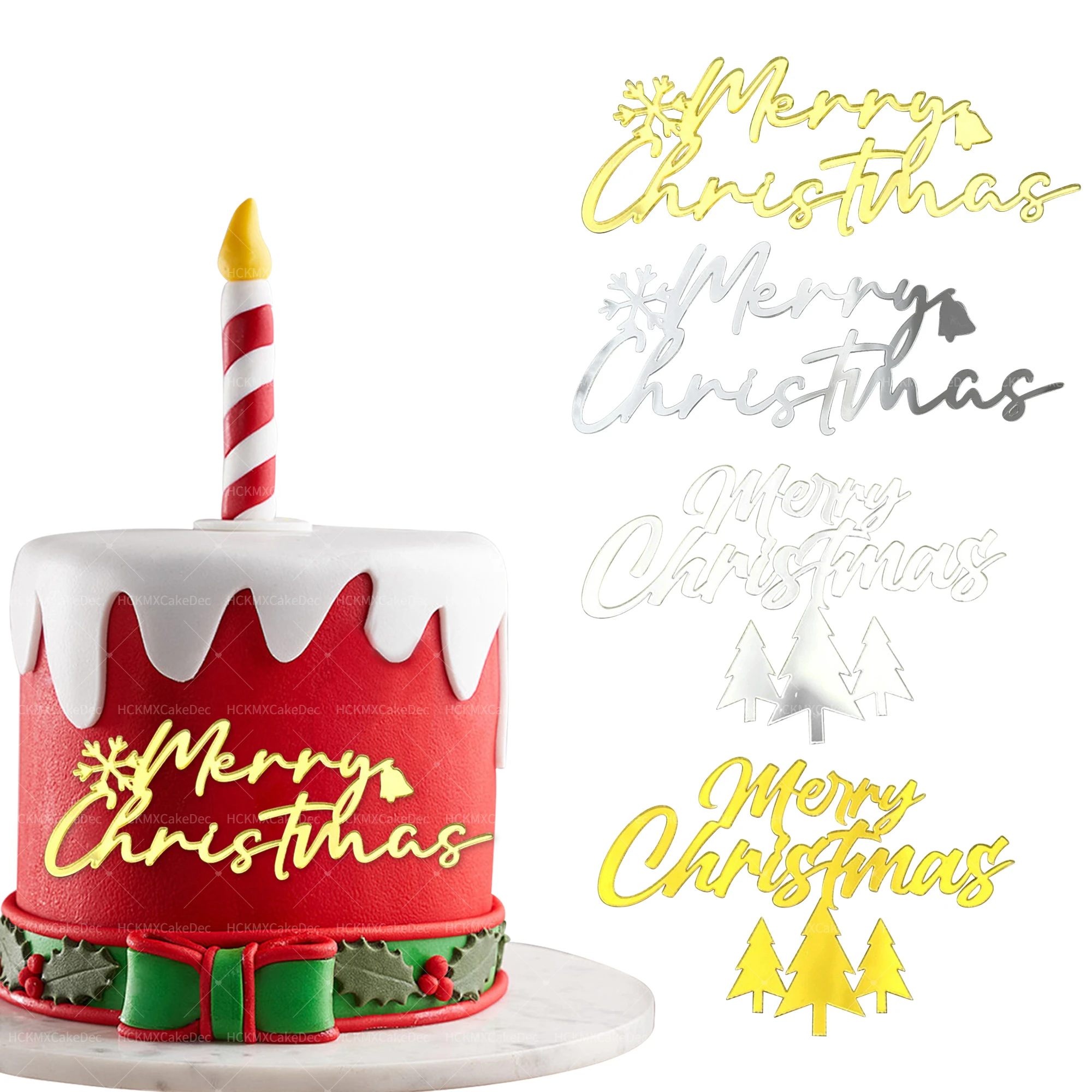 3er/6er-Set 2026 Frohe Weihnachten Cupcake-Topper Dekoration Kuchen-Topper Weihnachtsdekoration Partyzubehör ﻿