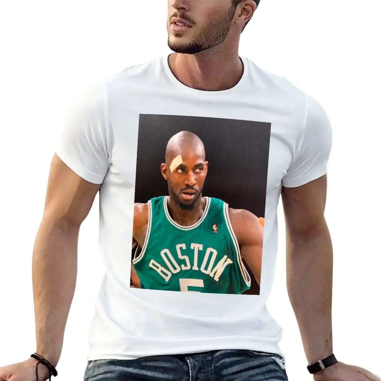 kevin garnett. T-Shirt cute clothes heavyweights sweat shirts, menUnisex T-shirts for Men Women Summer Tees Cotton