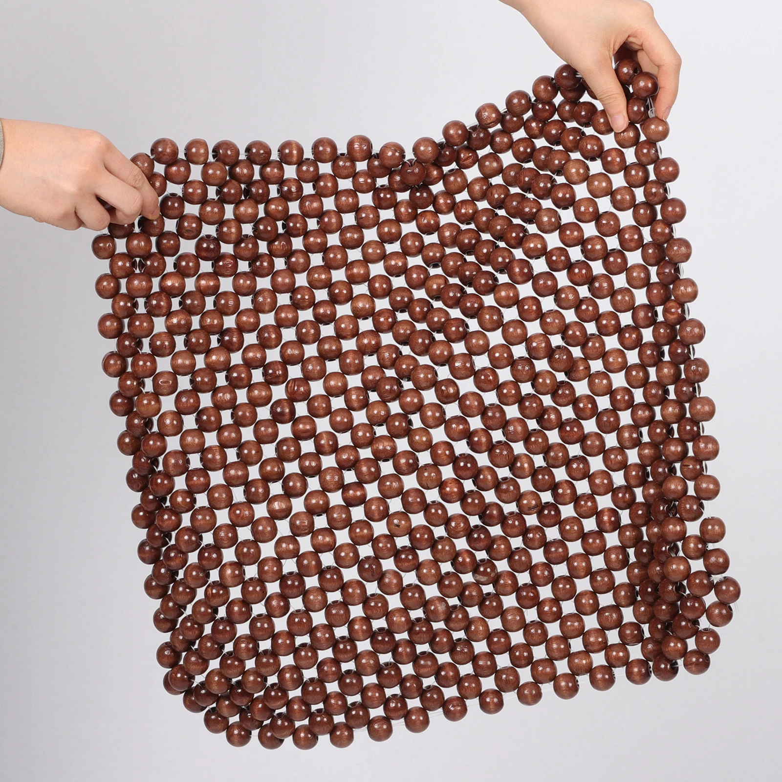 

Wooden Car Seat Cushion for Driver Comfort Summer Autumn Winter Spring Wood Beads Square Pad Automotive Truck Seat Protector Car