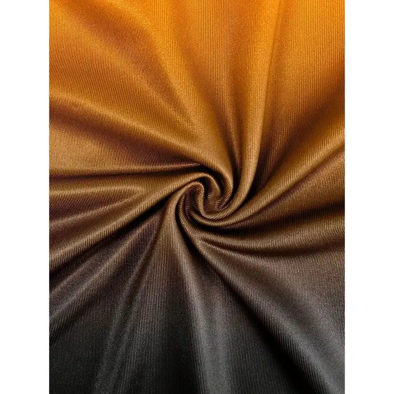 

Женский повседневный летний облегающий топ больших размеров с эффектом омбре и рюшами Cleanfit Sle A-Line Sve, женская внутренняя одежда средней длины