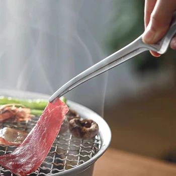 Stainless Steel BBQ Tongs 4