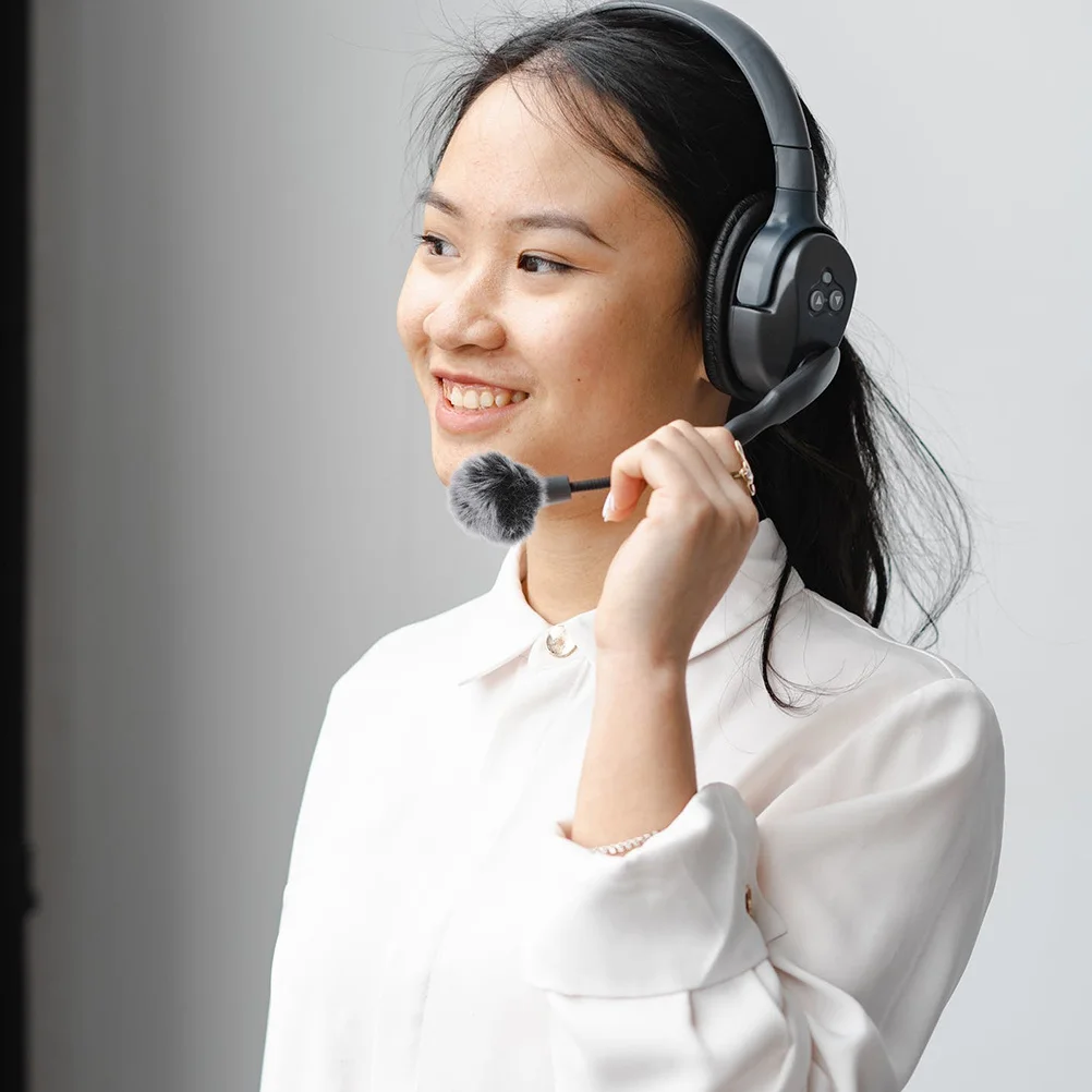 

2Pcs Microphone Windproof Cover Long Lasting Craftsmanship Noise Proof Mic Protector Microphone Cover Covers for Mic