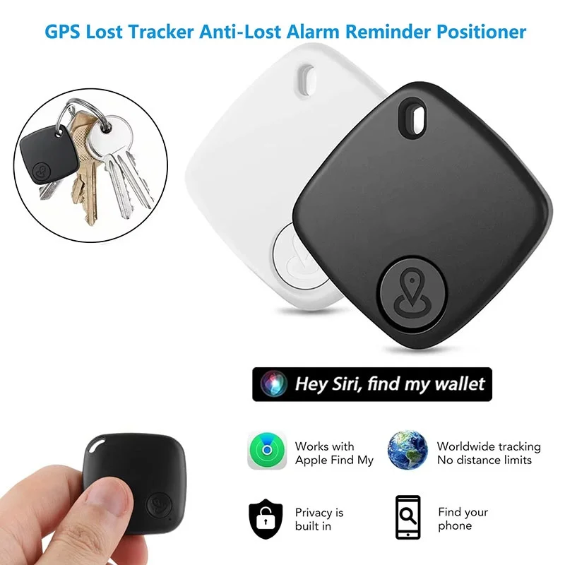 GPS Tracker Bluetooth 5.0 Anti-Lost GPS Mini Device Pet Elderly Kids Bag Luggage Car Tracking For Android Smart Finder Locator
