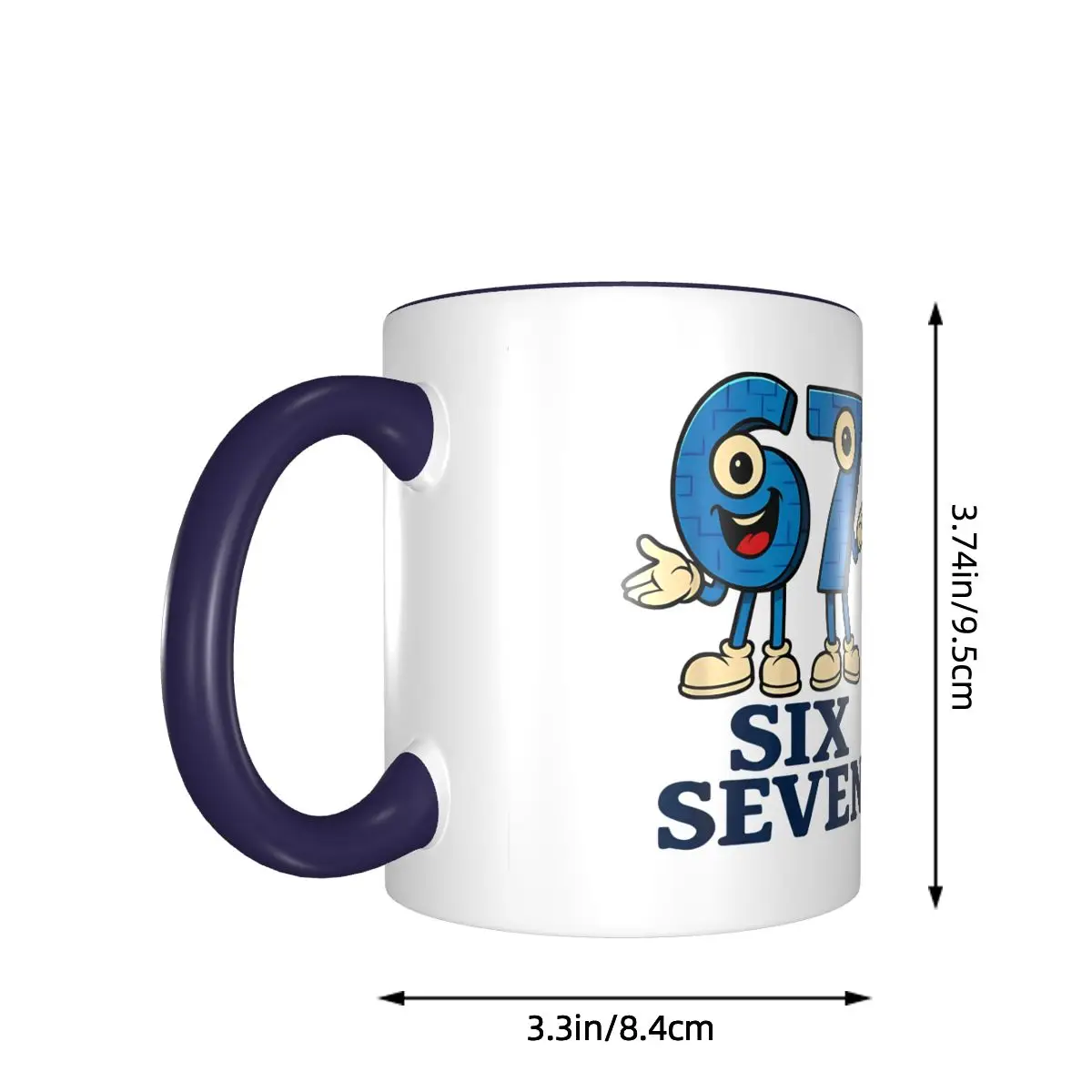 67 ستة سبعة 6-7 مضحك الإيطالية Brainrot الاطفال الألعاب ميمي اكسسوارات القهوة القدح الجدة كوب الهدايا