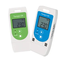 USB Temperature Data Logger Thermometer Auto Export to CVS&PDF 32000 Points Capacity Data Recorder For Lab Cold Chain Transport