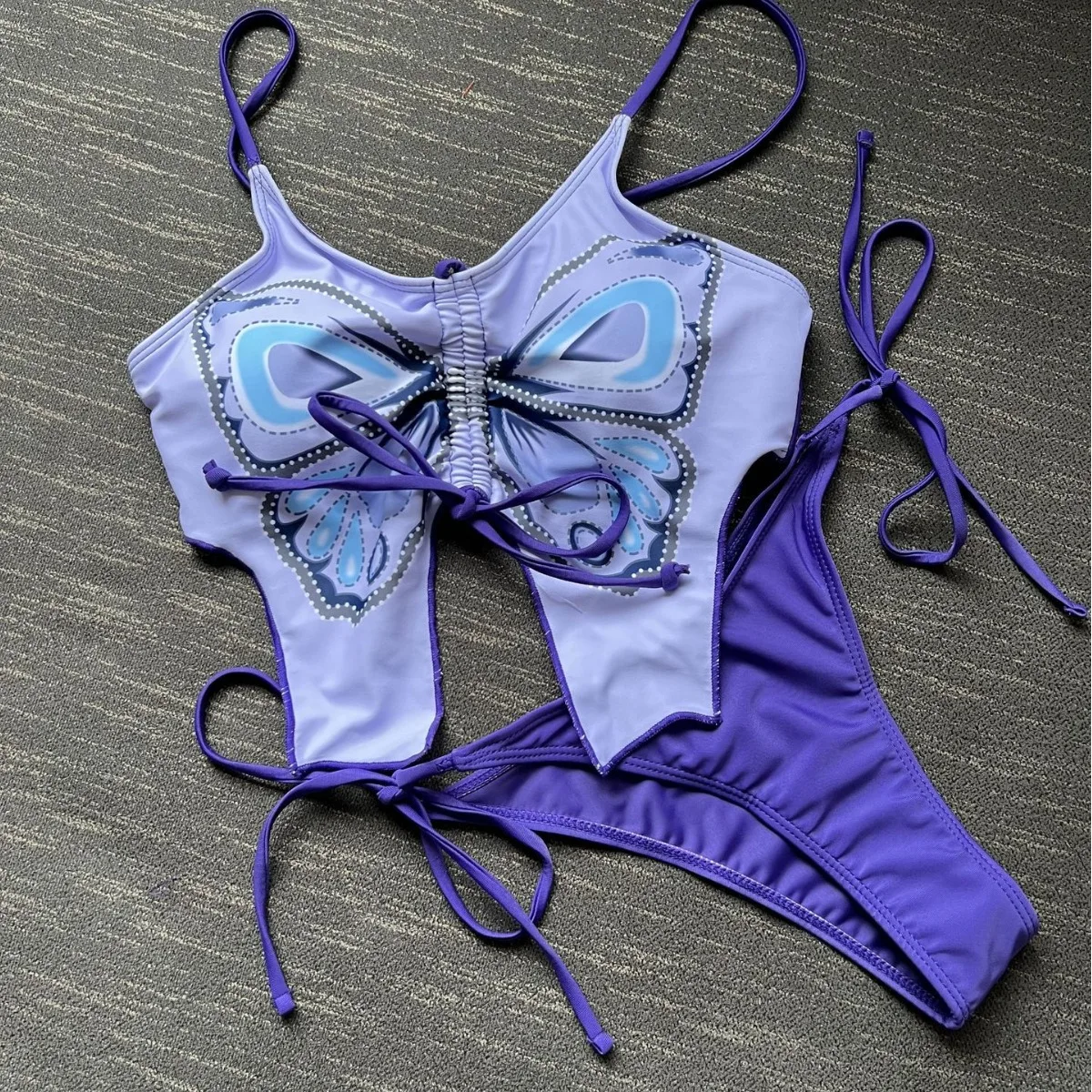

New Butterfly Small Fresh Split Bikini