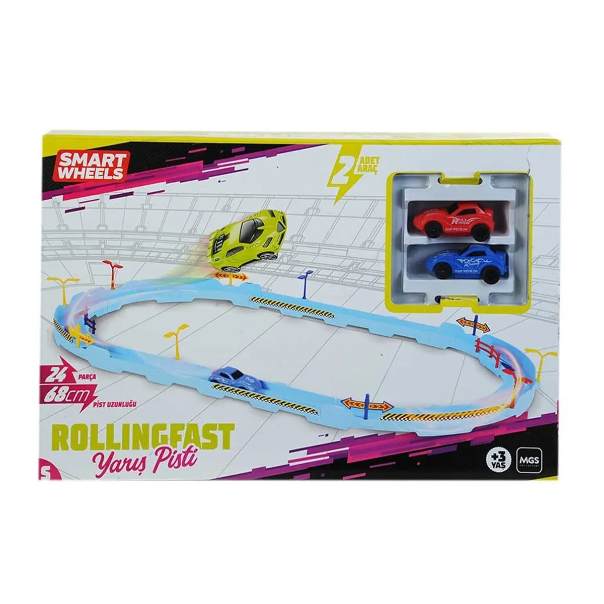 3687 Mgs, Rollingfast racing track S