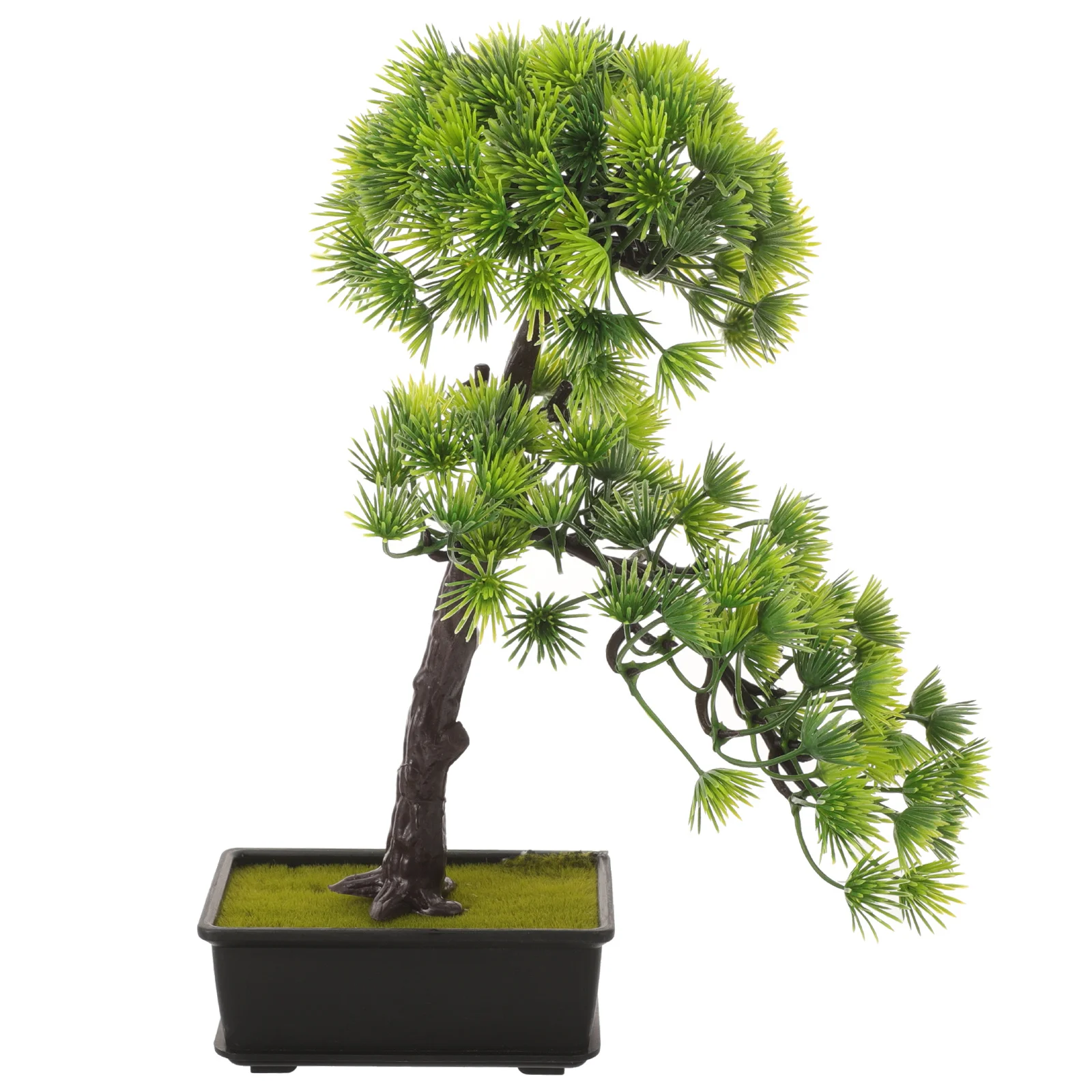 

Artificial Pine Bonsai Tree Potted Realistic Fake Plant Home Office Decor Small Table Plant Indoor Decoration Fake Pine