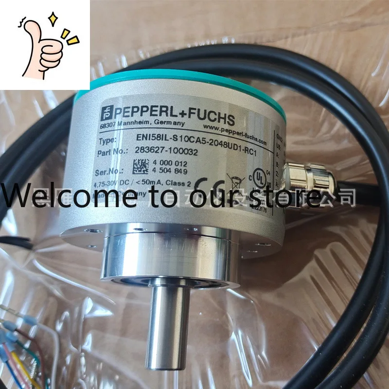 Pepperl + Fuchs Encoder ENI58IL-S10CA5-2048UD1-RC1 German P + F Incremental Encoder