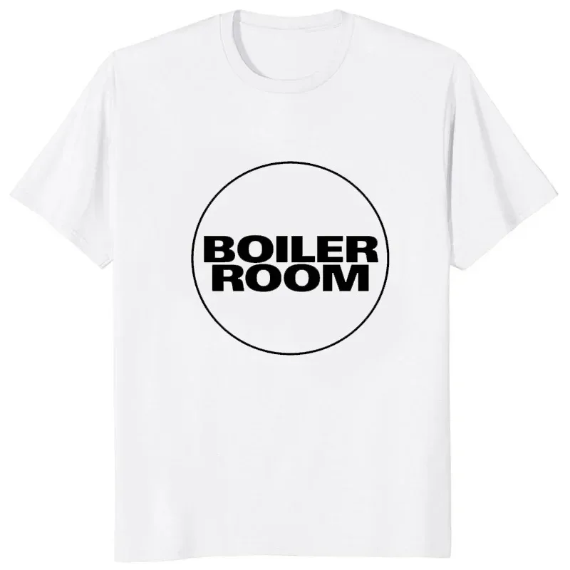 Boiler Room Dj Techno Boiler Letter Printed T-shirt Hip Hop Casual Fashion Man T Shirt Electronic Music Streetwear Women Tshirt