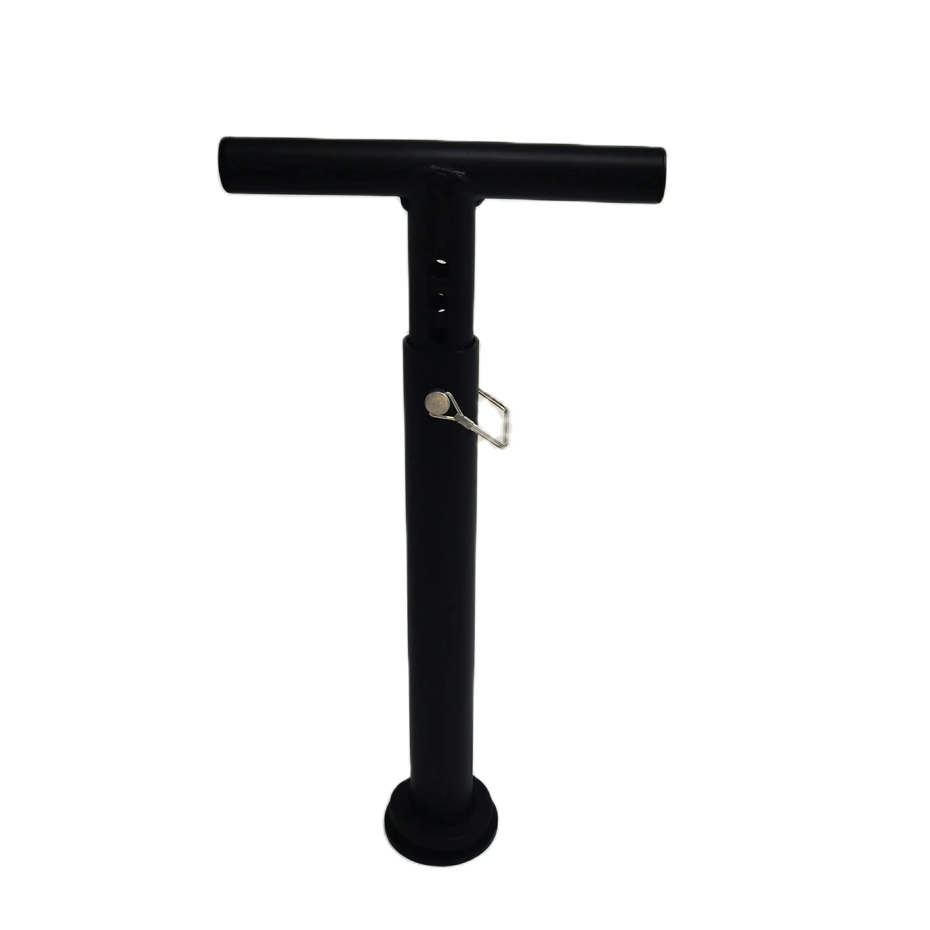 Home Adjustable T-kettlebell Handle Hip Trainer with Adjustable Weight O-bar Barbell Fits 2