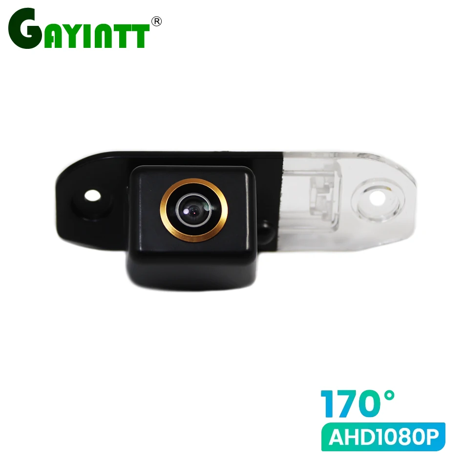 GAYINTT 1080P HD AHD Car Backup Camera 170° Wide Angle Night Vision for Volvo S80 S40 S60 V60 XC90 XC60 - Parking Assistance
