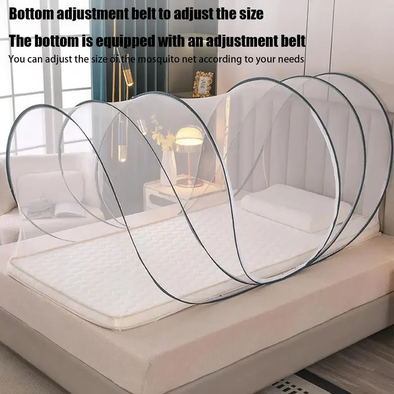 

1.9m foldable outdoor mosquito net free installation camping outdoor travel ground laying portable hotel mosquito repellent