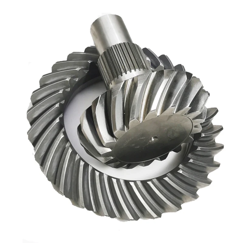 Heavy Duty Truck Parts for HOWO Precision Spiral Bevel Gear Crown Wheel And Pinion High Quality Crown Wheel Pinion 199014320251