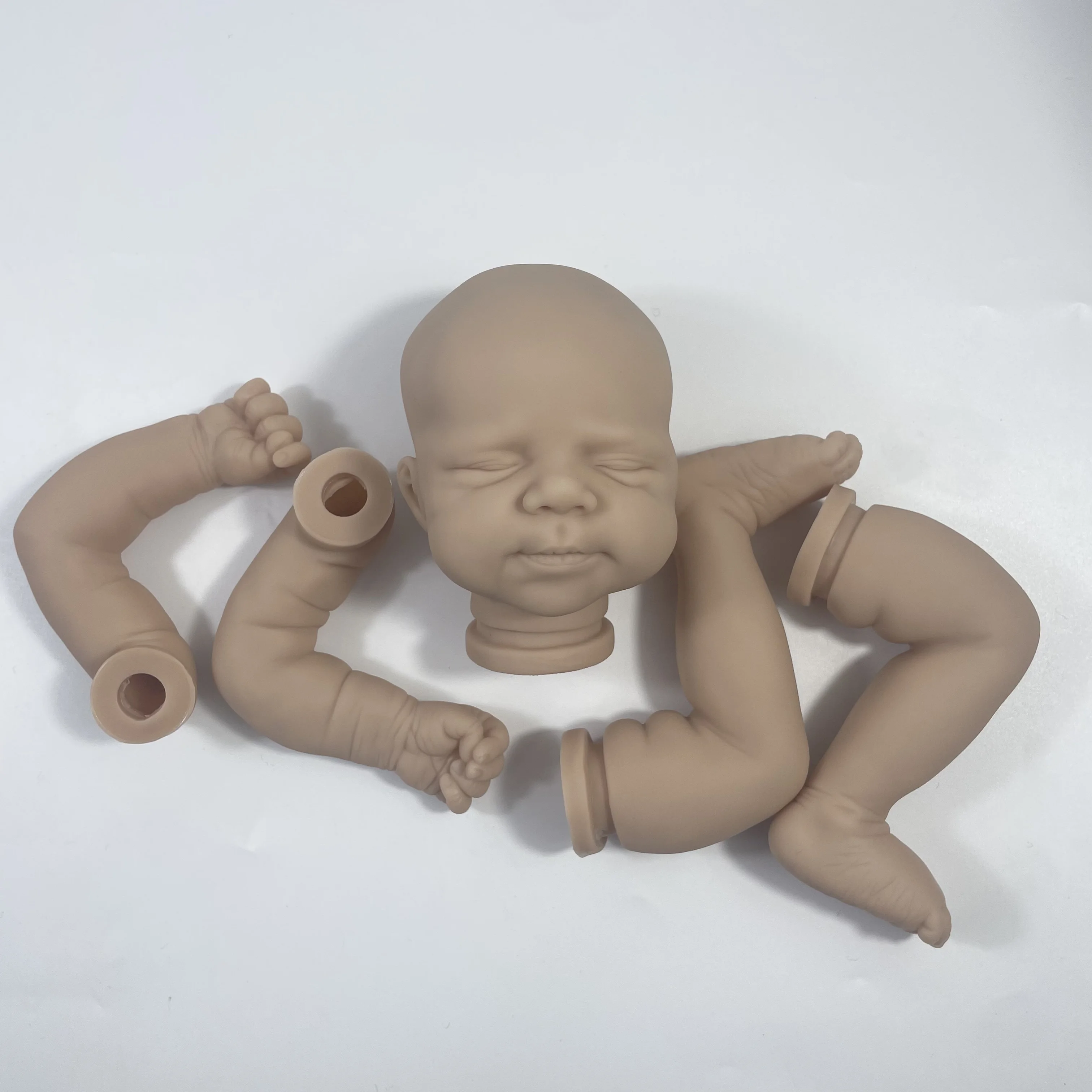 18 Inch Pascale Reborn Vinyl Doll Kit Unpainted Blank Doll Parts Mold With Cloth Body