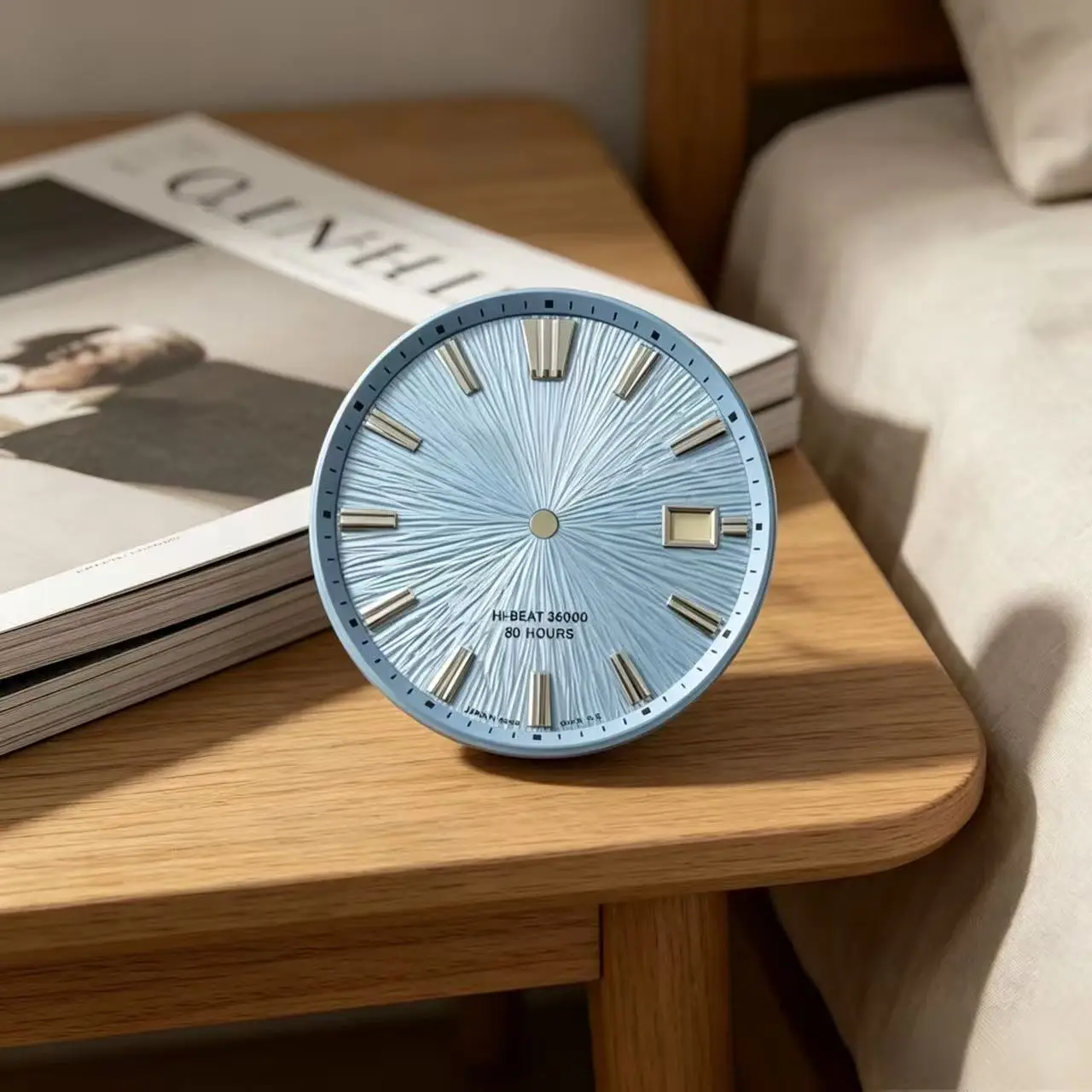 33.5mm dial NH35 dial Original mechanical watch S dial, single calendar, suitable for Seiko mod NH35 case mod
