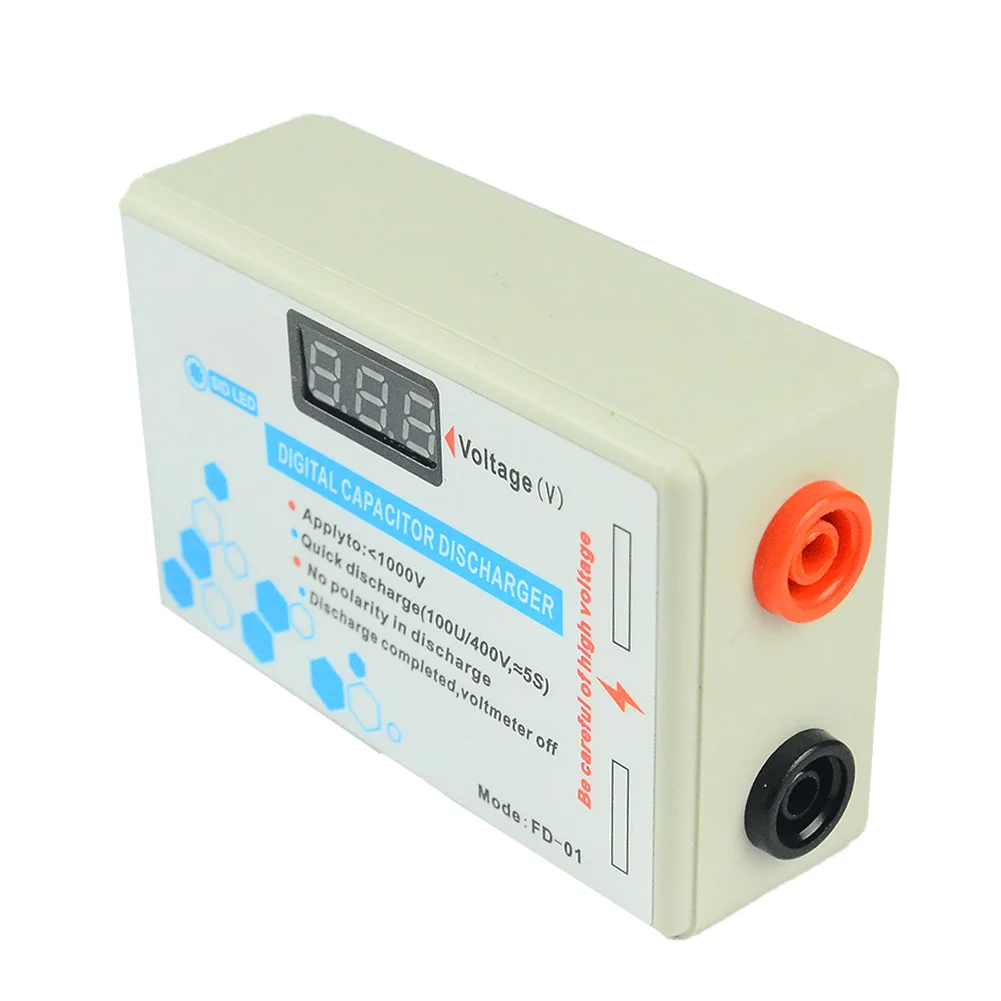 Fast Discharge Tool Capacitor Protection Complete Discharge Indicator Discharge Current Control Maintenance Safety Feature