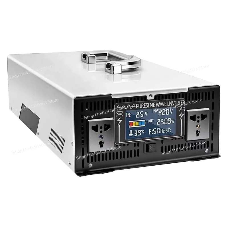 Sine Wave High Power Inverter 12V24V48V60V to 220V Truck Car Battery Converter