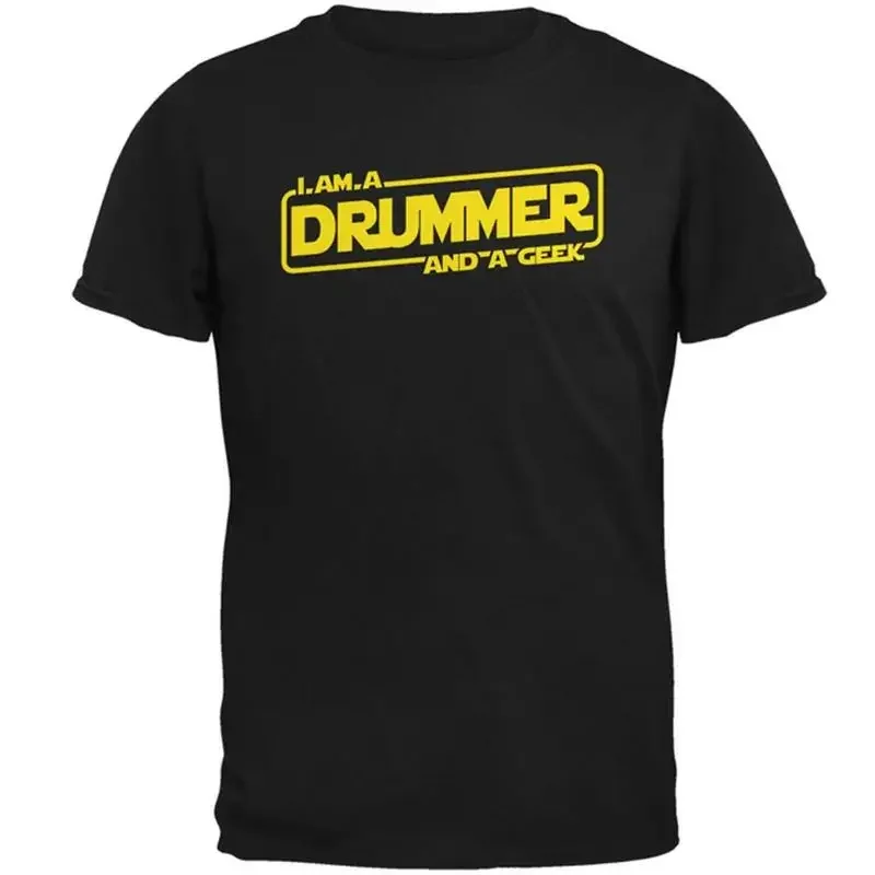 A Drummer and Geek Mens T Shirt