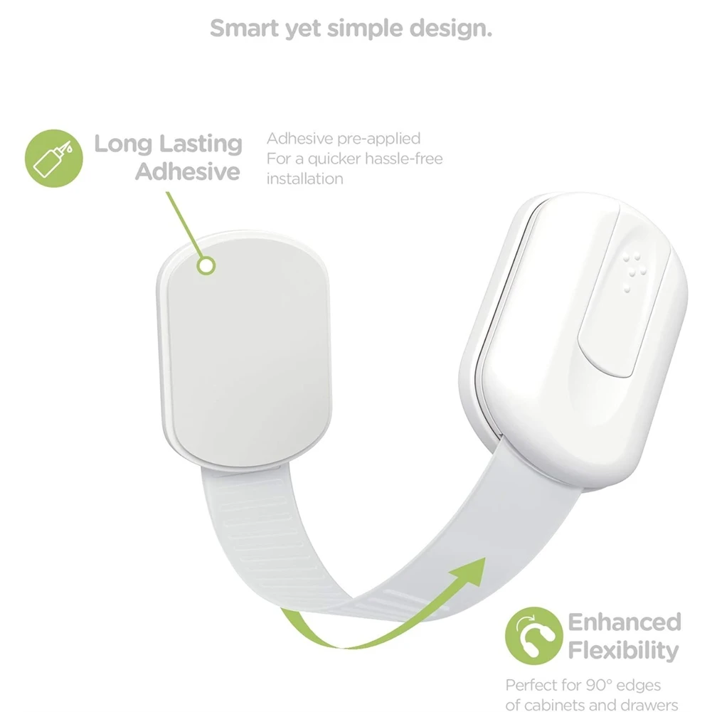 

Многофункциональные детские замки безопасности ABLK - 10 шт., без винтов и магнитов, самые безопасные для мебели, кухни, духовок