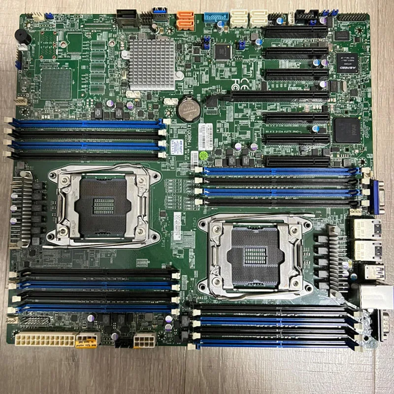 

For Supermicro Two-Way Server E-ATX Motherboard LGA 2011 Support C612 Xeon E5-2600 V3/V4 Family DDR4 X10DRH-i