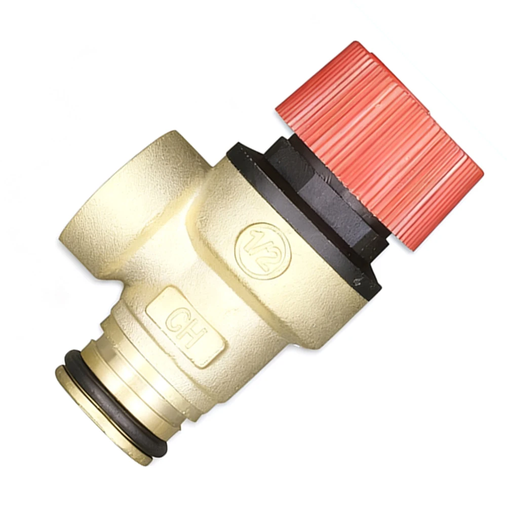 Reliable 3Bar Pressure Relief Valve Threaded Type for Gas Boilers Designed to Protect Against Overpressure in Heating Systems