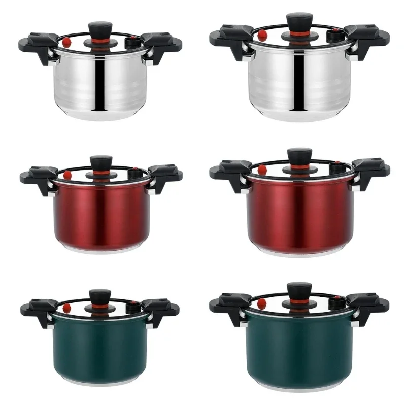

Family Size Pressure Cooker Stove Stove Energysaving Safety Tool Glass pot lid Stove protector Silicone cup lid cover Wok ring