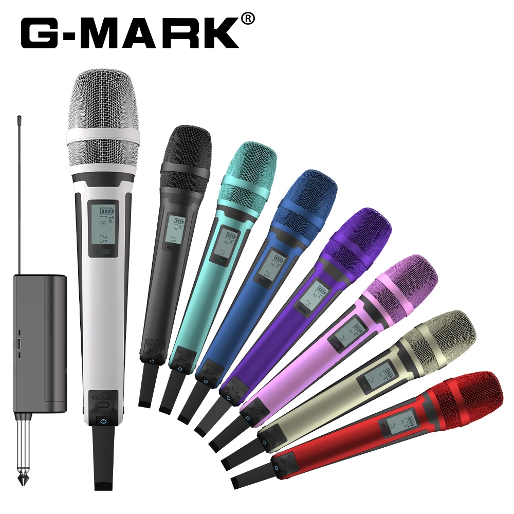 G-MARK SKM9000 Wireless Microphone Professional UHF Frequency Adjustable Ultimate Sound Clarity For Show Teaching Wedding Party