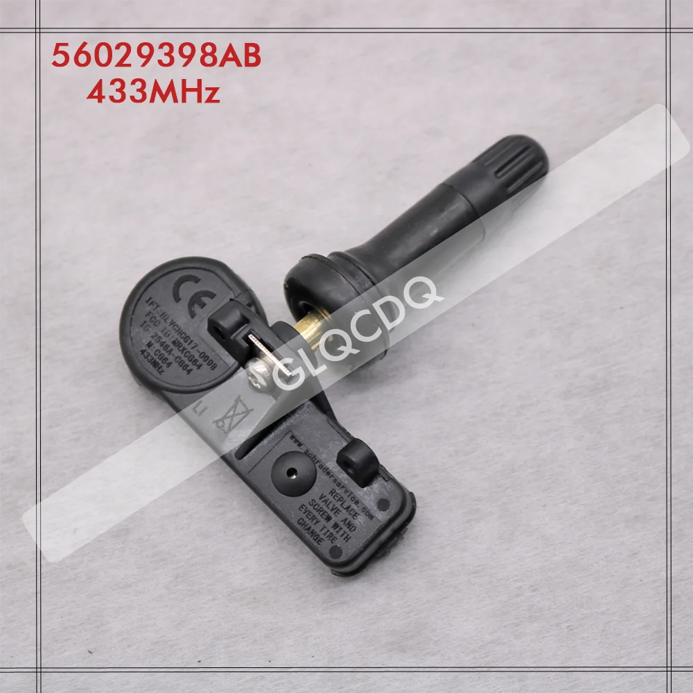 SENSOR de presión de neumáticos para DODGE JOURNEY, 2011, 2012, 2013, 2014, 433MHz, 56029398AB