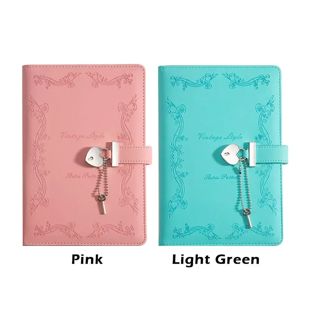 Diary Adults 360 Locking Thicken Portable Stationery Book Shaped Mini Pages Women Use With Easy Girls Heart Gift Durable Secret