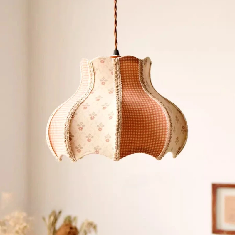 الرجعية القطن الكتان قلادة أضواء الحنين الطبيعي البلد الأمريكي نمط الفن غرفة نوم السرير المقهى مقهى دراسة مصابيح معلقة
