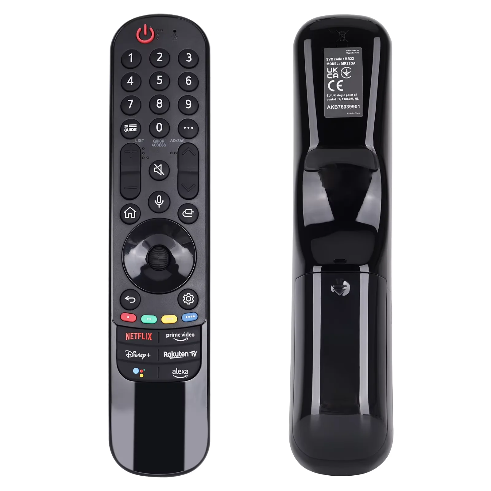 Universal for L. Magic Remote Control MR18/19BA MR20/21/23/24GA , Compatible with LG LED OLED LCD 4K 8K UHD Smart TV(No Voice)