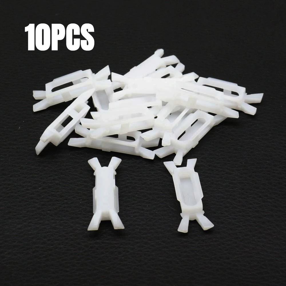 

10pcs Car Engine Hood Buckle Fasteners Clip Car Door Rain Eaves Sealing Strip Clamp Auto Interior Accessories for Fiat 7078732