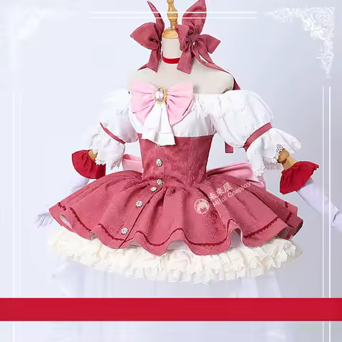 Kaname Madoka Cosplay Dress Costume Anime Puella Magi Madoka Magica Women Role Play Clothing Halloween Suit Pre-sale 2024 NEW