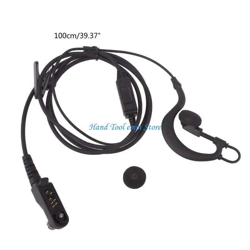 H37F ثنائية الاتجاه الاستبدال الراديو سماعة سماعة سماعة الأذن GSHAPE GSHAPE لـ HYTERA BP510 BP516 BP-510 BP-516 AP58