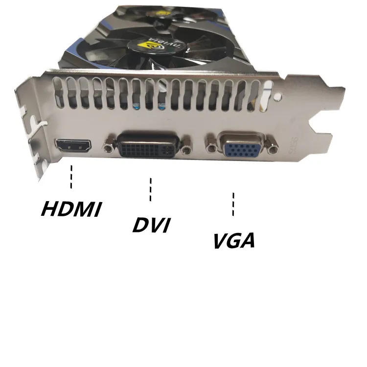 Nouveau GTX750 4GB DDR5 machine d'assemblage bureau haute définition ordinateur indépendant jeu carte graphique
