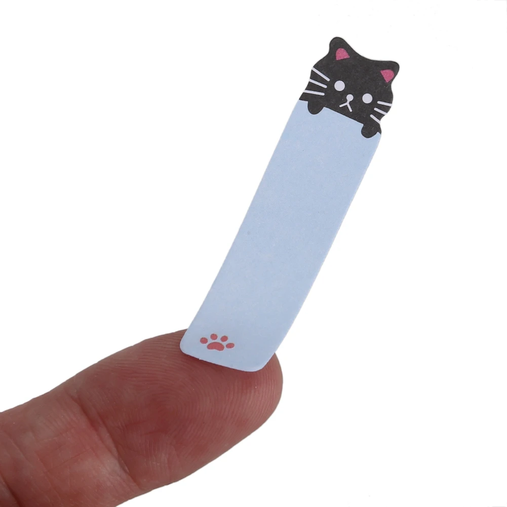 2X наклейка для заметок, наклейка с мультяшными животными, закладка для заметок, маркер, вкладка, флажки, указатель, липкие заметки