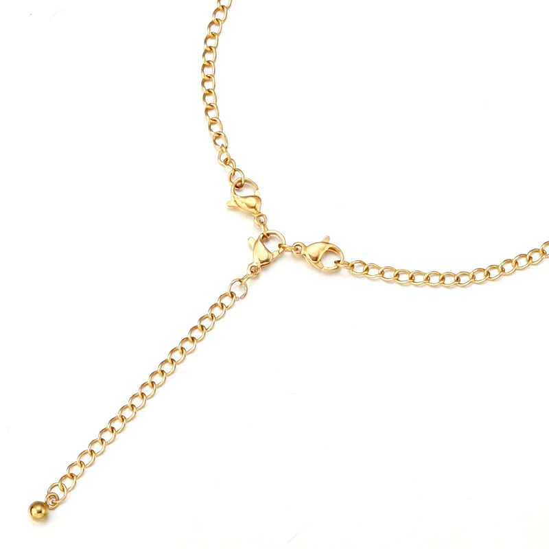 Karabinerverschlüsse aus Edelstahl, Verlängerungsketten, Verbindungsstück, Biegeringe, Verbinder für Armbänder, Halsketten, DIY-Schmuckherstellung – Detail 10