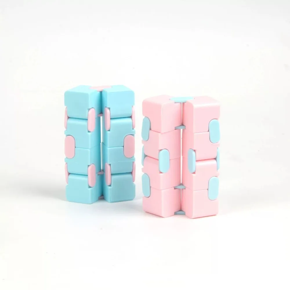 Cubo infinito para aliviar la ansiedad y el estrés, rompecabezas creativo, juguetes educativos para niños, favores de bolsillo/fiesta