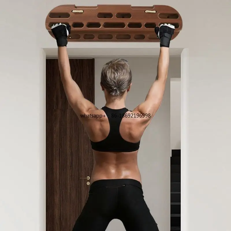 Solid Wood Climbing Finger Plate, Indoor Horizontal Bar Practice, Strength Home Fitness, Pull-up Rack