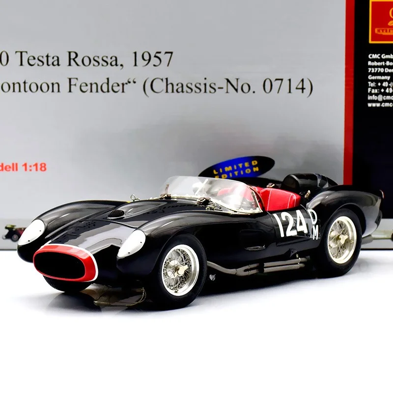 CMC 1:18 250TR Pontoon Fender #124 Alloy Fully Open Simulation Limited Edition Alloy Metal Static Car Model Toy Gift