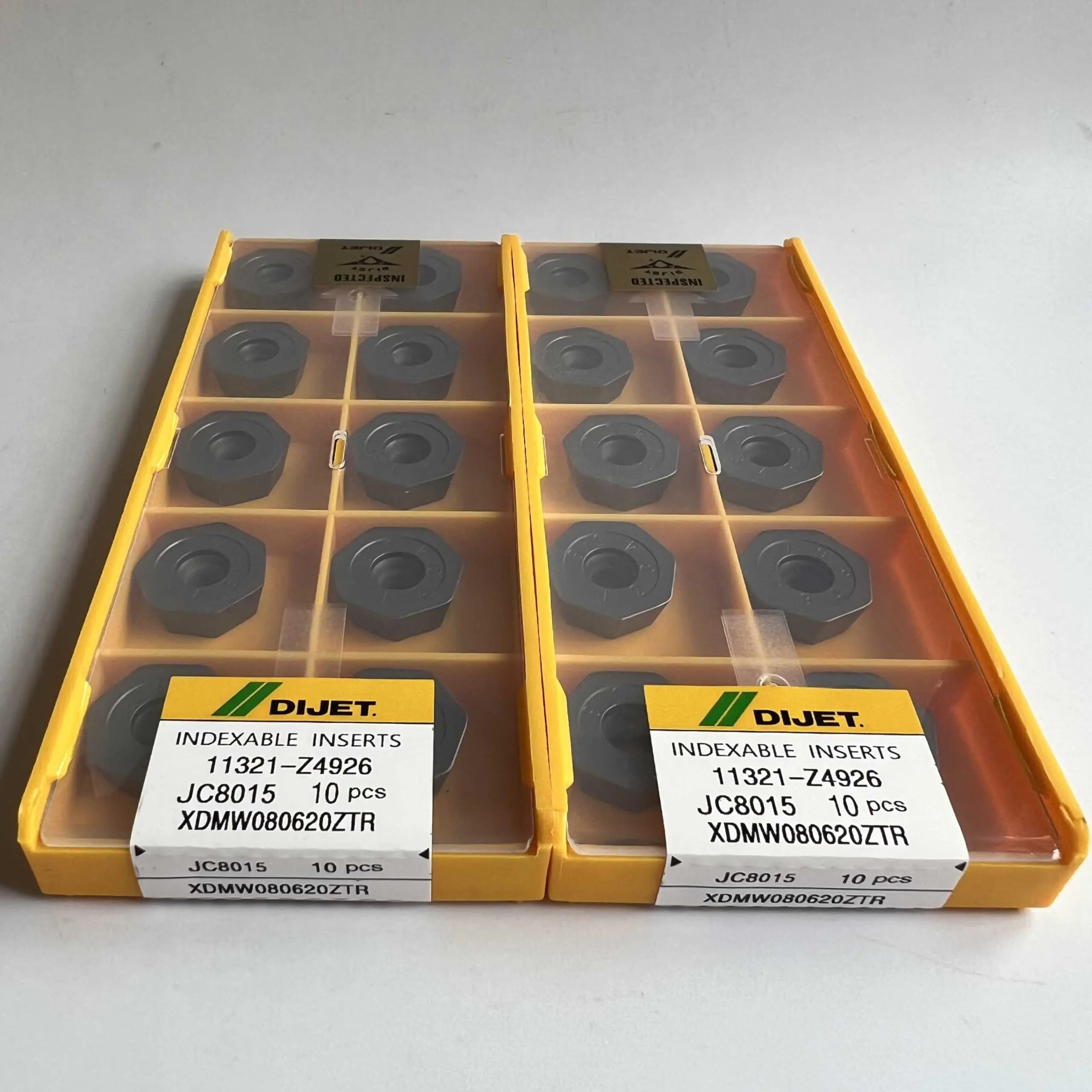 Original blade XDMW080620ZTR JC8015  /Carbide CNC Blade 10 Pieces