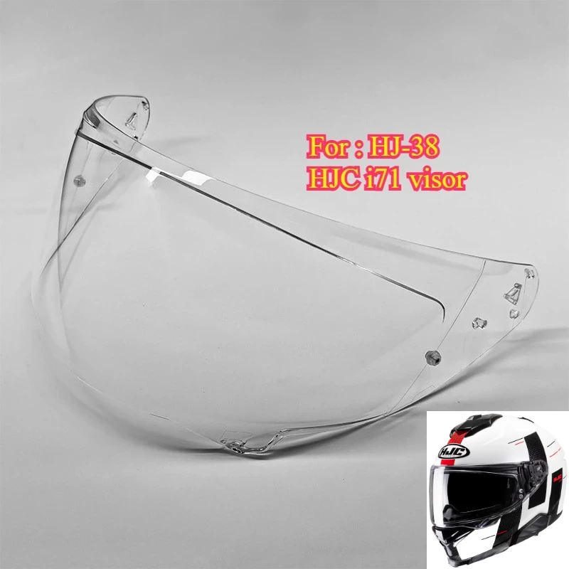 

For I71 Helmet Lens HJ-38 Electroplated Multi-color Day and Night Color-changing Film Anti-fog Sticker Helmet Accessories