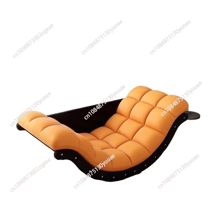 

Кресло-качалка-банан, простой ленивый односпальный диван из цельного дерева, новое кресло для балкона, гостиной, дома, ретро, отдыха