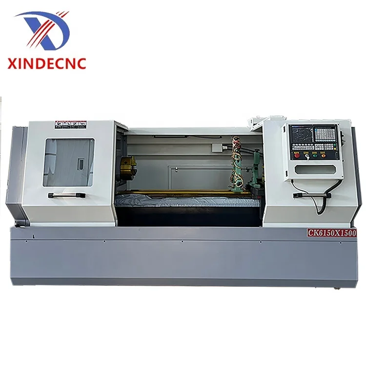 CK6150 CNC Automatic 6150 Hine Tool Turning Price Structure Flat Type Horizontal Lathe Equipment