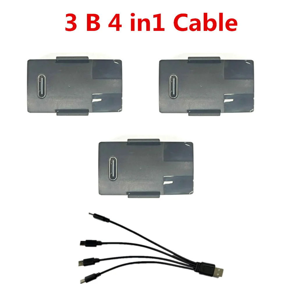 A61 RC ヘリコプター バッテリー 3.7V 220mAh / 充電ケーブル / RC ERA A61 部品に使用