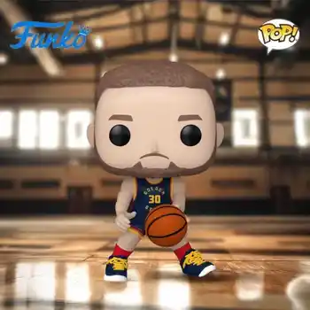 NBA籃球明星球員史蒂芬庫裡Funko Pop克萊湯普森收藏模型玩具限量版玩偶裝飾品 10 最佳銷售 NBA人物 - №6