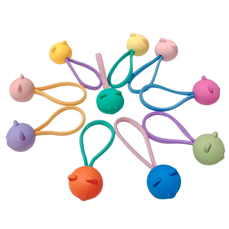 10 Stück Baby-Haargummis – keine Haarschäden, hochelastische Haarseile, Haarbänder für Kinder, Haarschmuck für Mädchen – Detail 10