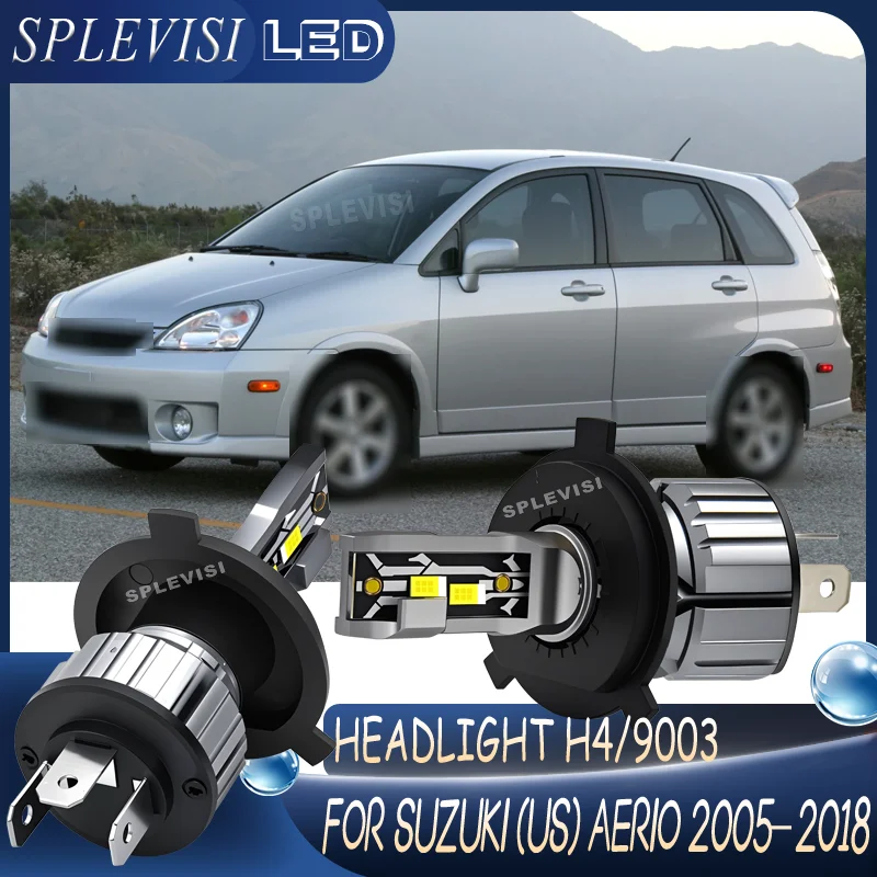 

9003/h4 Save Installation Space LED Headlight For SUZUKI (US) AERIO 2005 2006 2007 2008 2009 2010 2011 2012 2013 2014 2015-2018